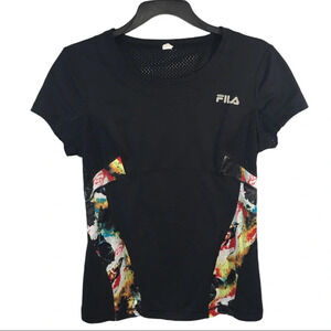 WS4 Fila Sport Running Polyester Workout Shirt M